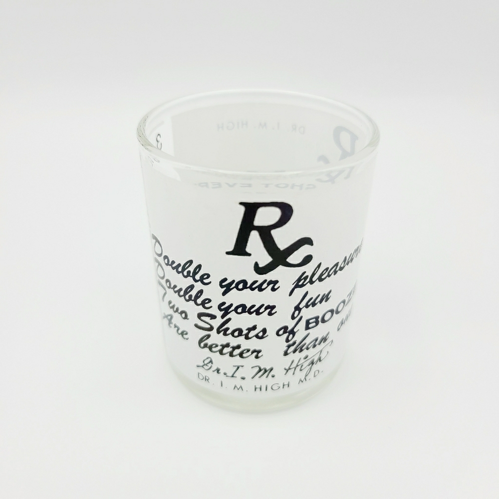 Double Your Pleasure Shot Glass / 3oz